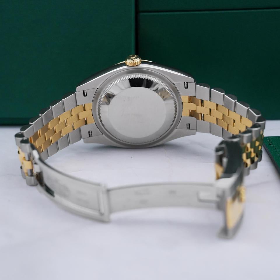 Datejust Oyster 41 Yellow Gold Olive Green Dial