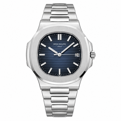 PP - 03 Stainless Steel With Date Watch For Men