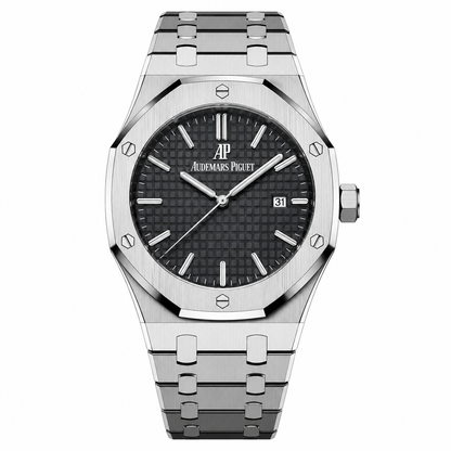 AM - 01 Royal Series Luxury Octagonal Watch – Stainless Steel