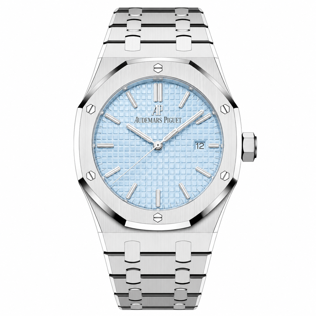 AM - 01 Royal Series Luxury Octagonal Watch – Stainless Steel