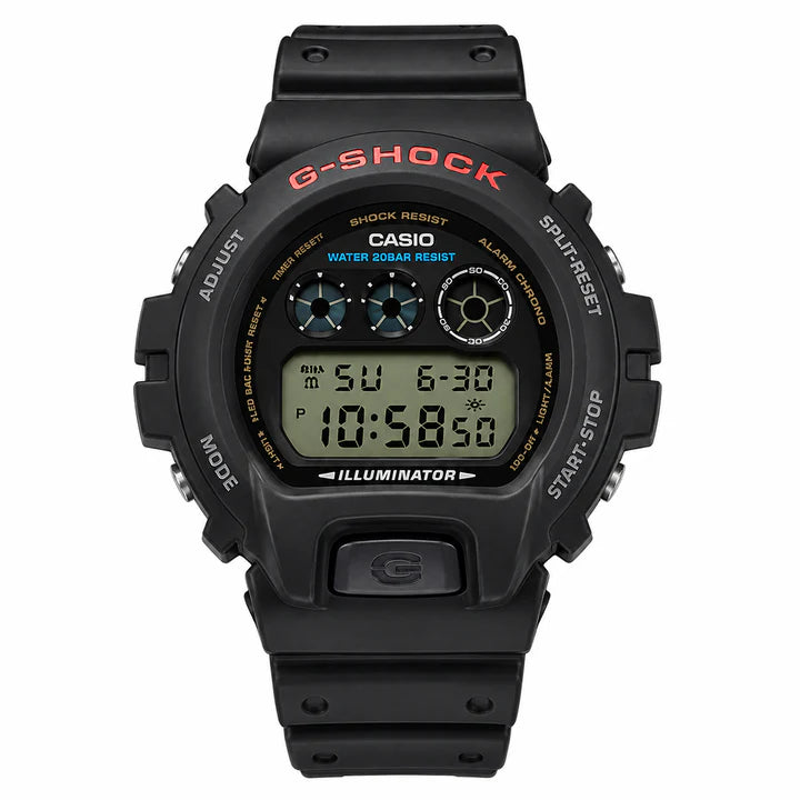 Casio G-Shock DW6900 Triple Graph Watch for Men & Women – Auto Light | Iconic Streetwear Digital Watch