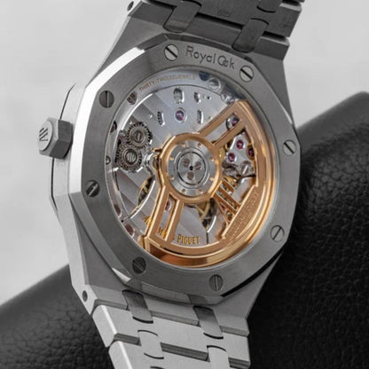 AM - 01 Royal Series Luxury Octagonal Watch – Stainless Steel