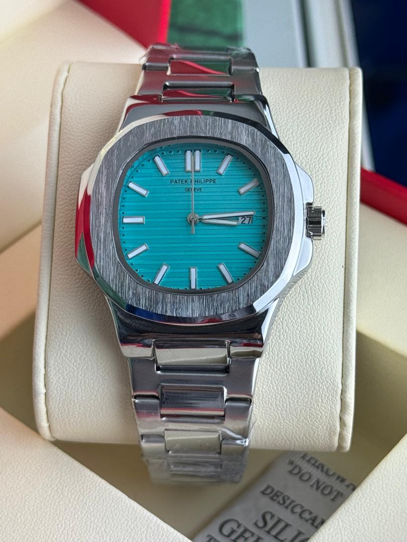 PP - 03 Stainless Steel With Date Watch For Men