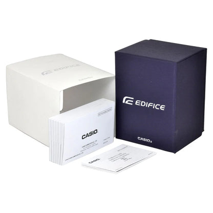 Casio Edifice EFR-556L Chronograph Leather Watch for Men – 100M Water Resistant | Limited Stock